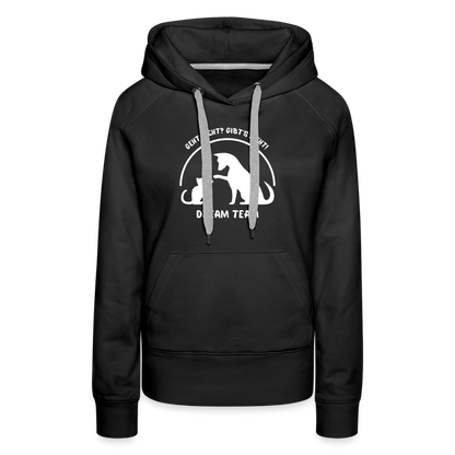 Frauen Premium Hoodie - Dream Team - Schwarz