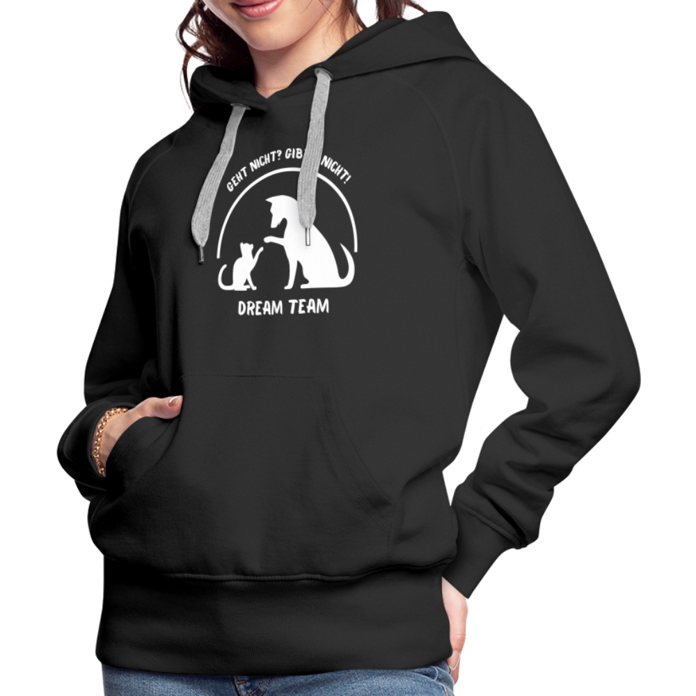 Frauen Premium Hoodie - Dream Team - Schwarz