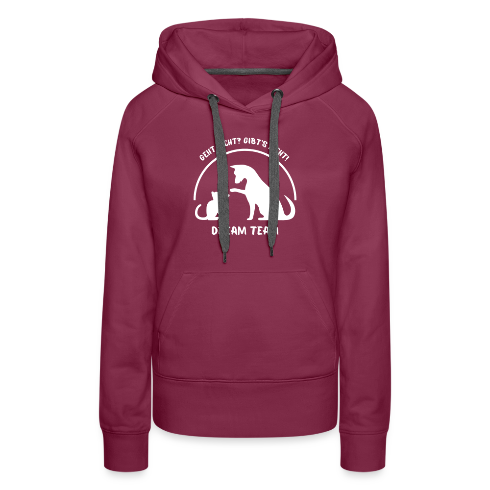 Frauen Premium Hoodie - Dream Team - Bordeaux