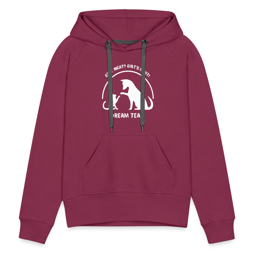 Frauen Premium Hoodie - Dream Team - Bordeaux