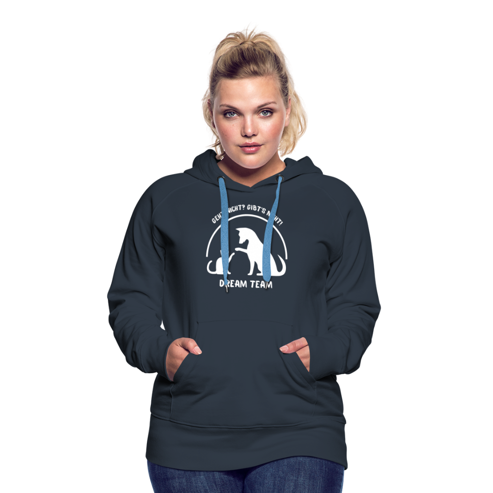 Frauen Premium Hoodie - Dream Team - Navy