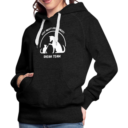 Frauen Premium Hoodie - Dream Team - Anthrazit