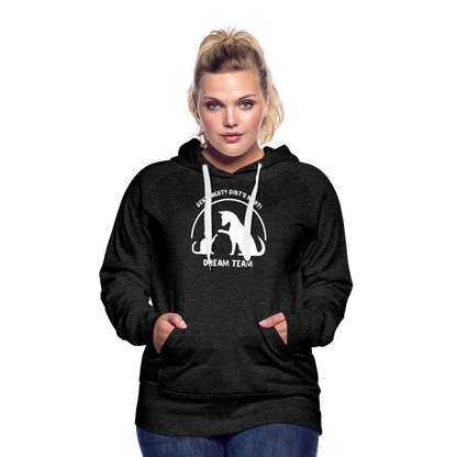 Frauen Premium Hoodie - Dream Team - Anthrazit