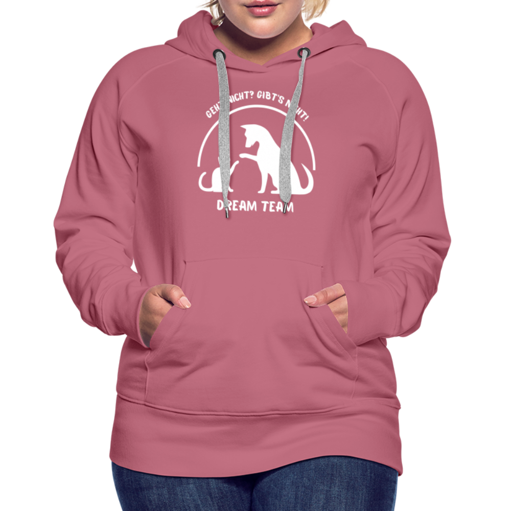 Frauen Premium Hoodie - Dream Team - Malve