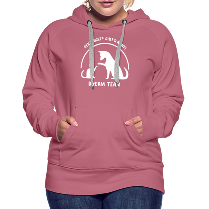 Frauen Premium Hoodie - Dream Team - Malve