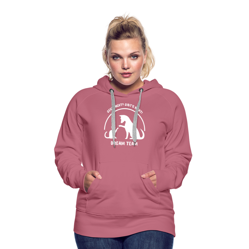 Frauen Premium Hoodie - Dream Team - Malve