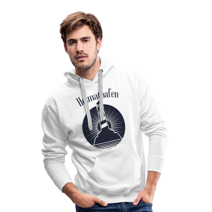 Men’s Premium Hoodie - Heimathafen - weiß