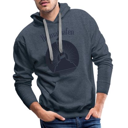 Men’s Premium Hoodie - Heimathafen - Jeansblau