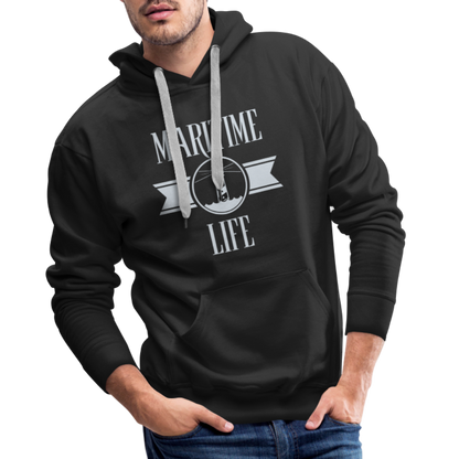 Men’s Premium Hoodie - Maritime Life - Schwarz