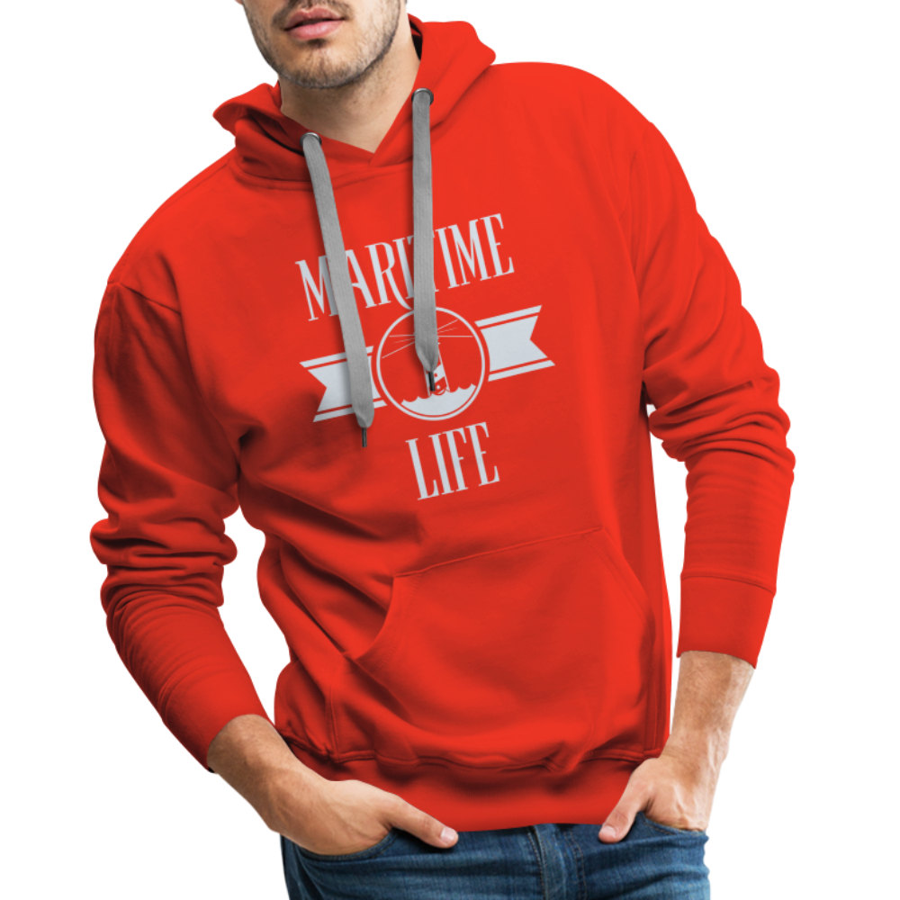 Men’s Premium Hoodie - Maritime Life - Rot