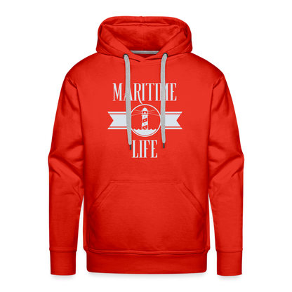 Men’s Premium Hoodie - Maritime Life - Rot