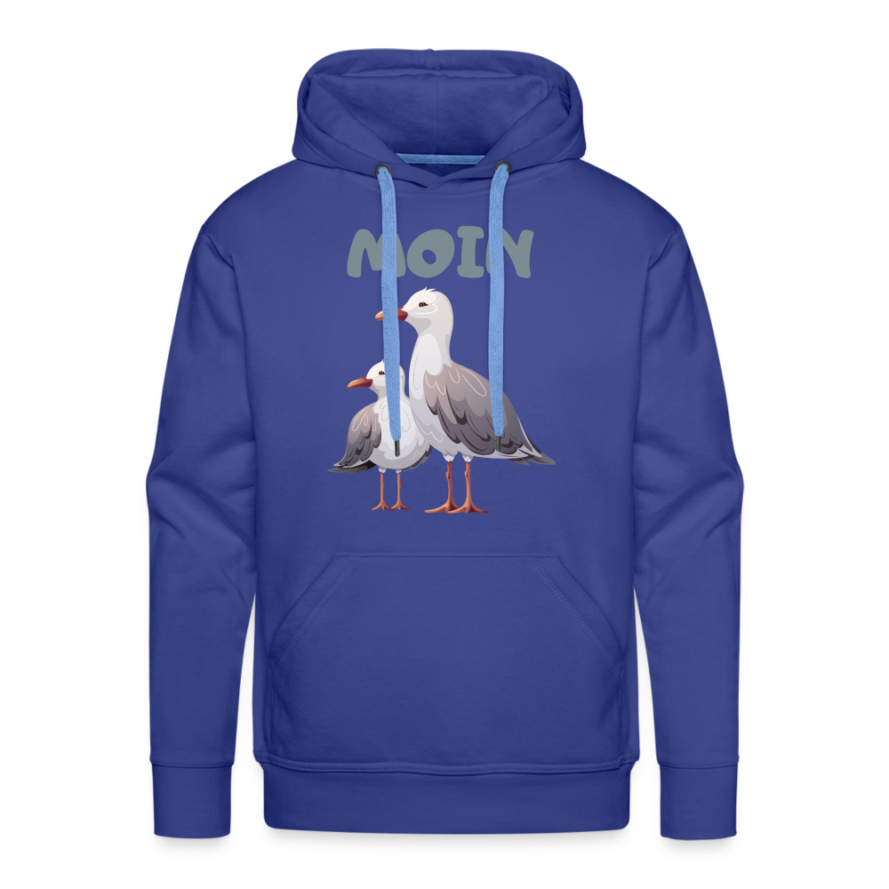 Men’s Premium Hoodie - Moin Möwe - Königsblau