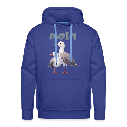 Men’s Premium Hoodie - Moin Möwe - Königsblau