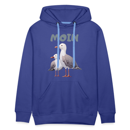 Men’s Premium Hoodie - Moin Möwe - Königsblau