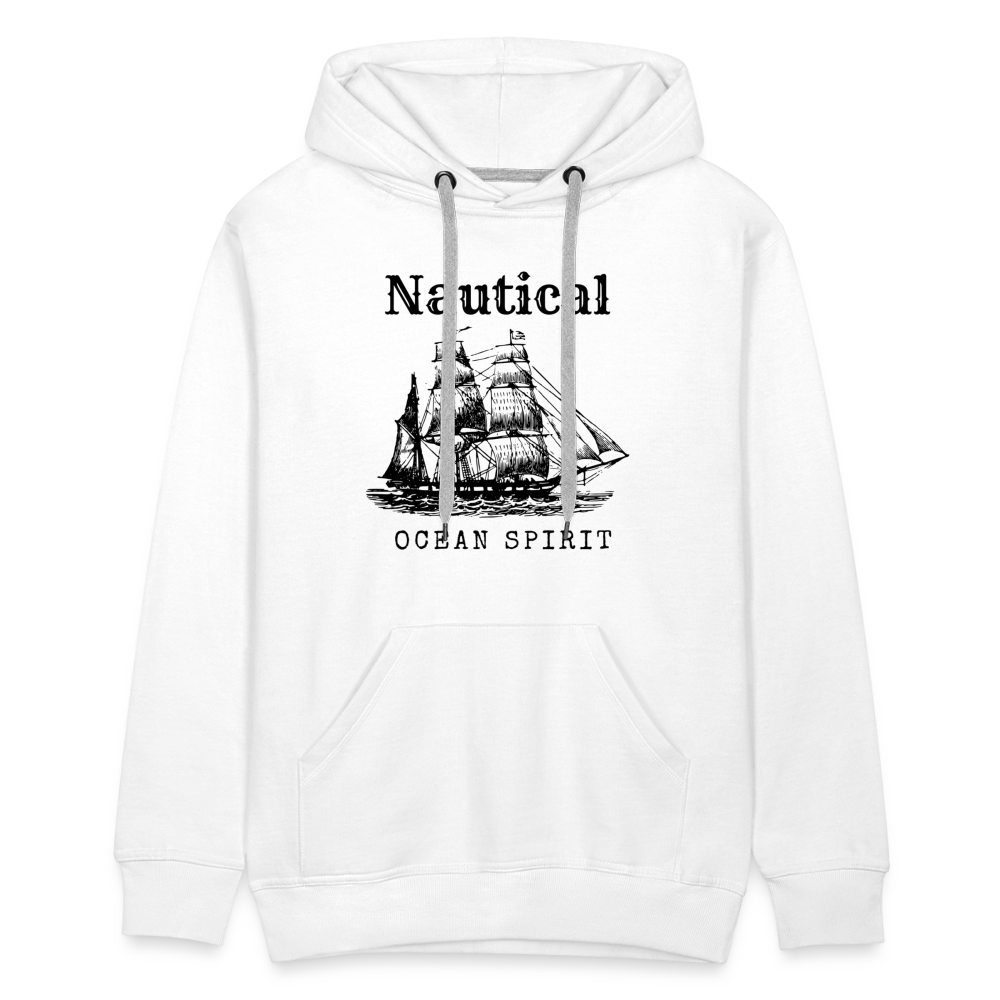 Men’s Premium Hoodie - Nautical Ocean Spirit - weiß