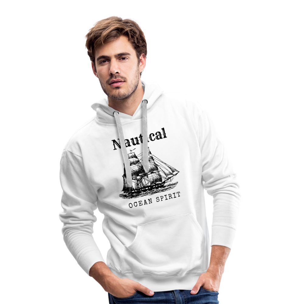 Men’s Premium Hoodie - Nautical Ocean Spirit - weiß