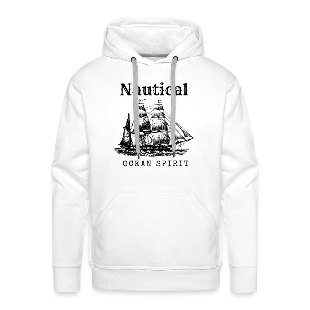 Men’s Premium Hoodie - Nautical Ocean Spirit - weiß