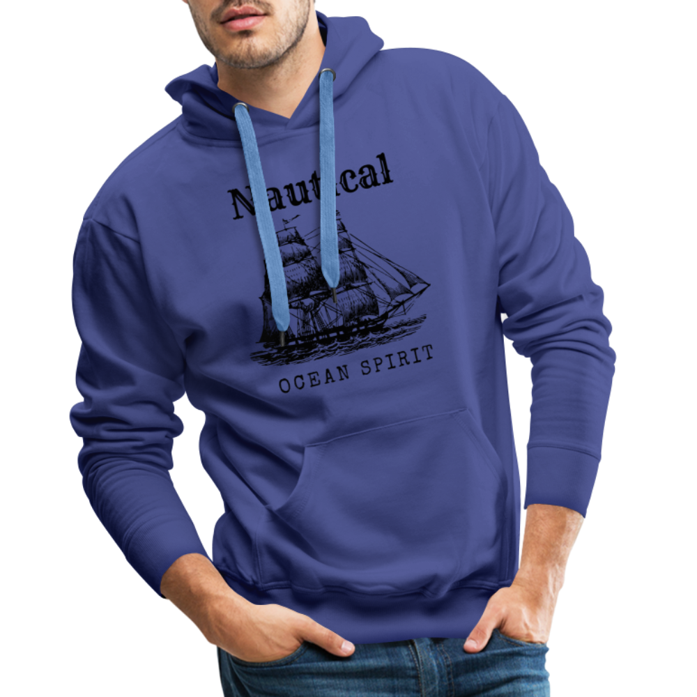 Men’s Premium Hoodie - Nautical Ocean Spirit - Königsblau