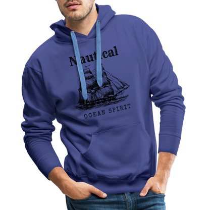 Men’s Premium Hoodie - Nautical Ocean Spirit - Königsblau