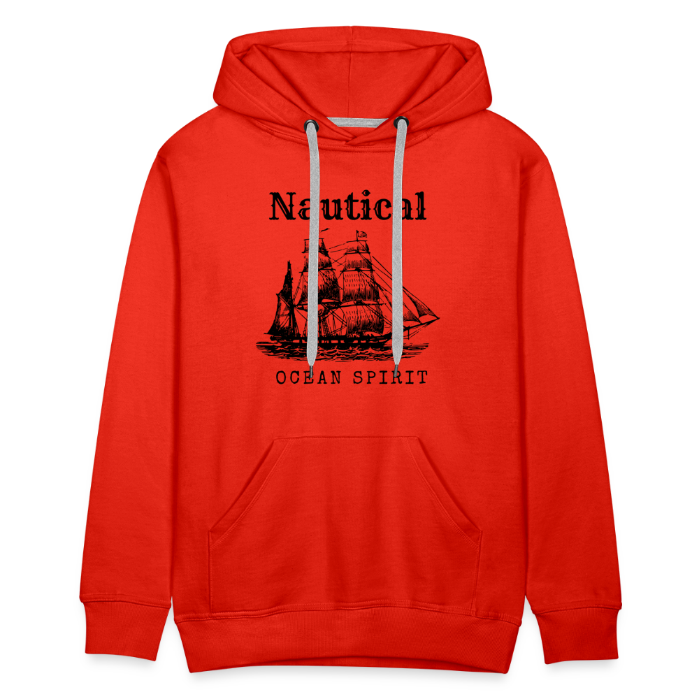 Men’s Premium Hoodie - Nautical Ocean Spirit - Rot