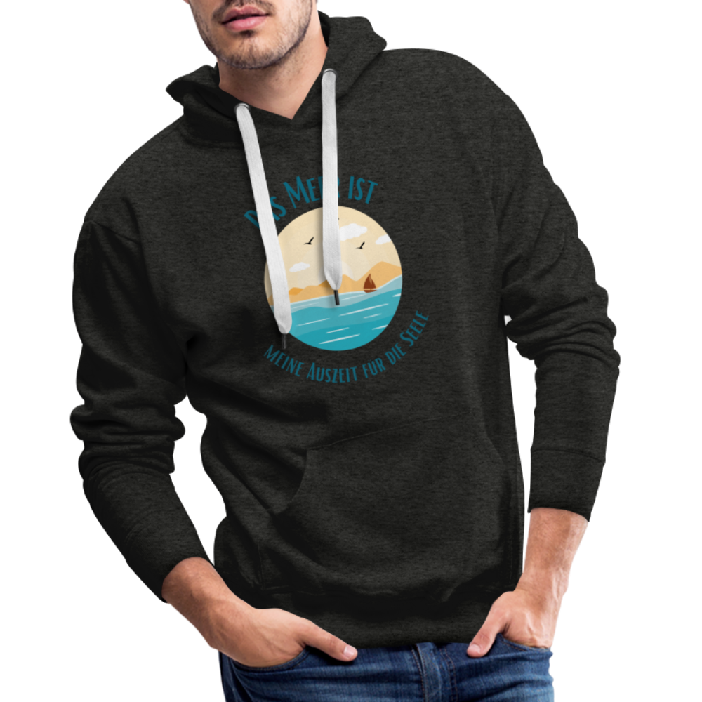 Men’s Premium Hoodie - Auszeit für die Seele - Anthrazit