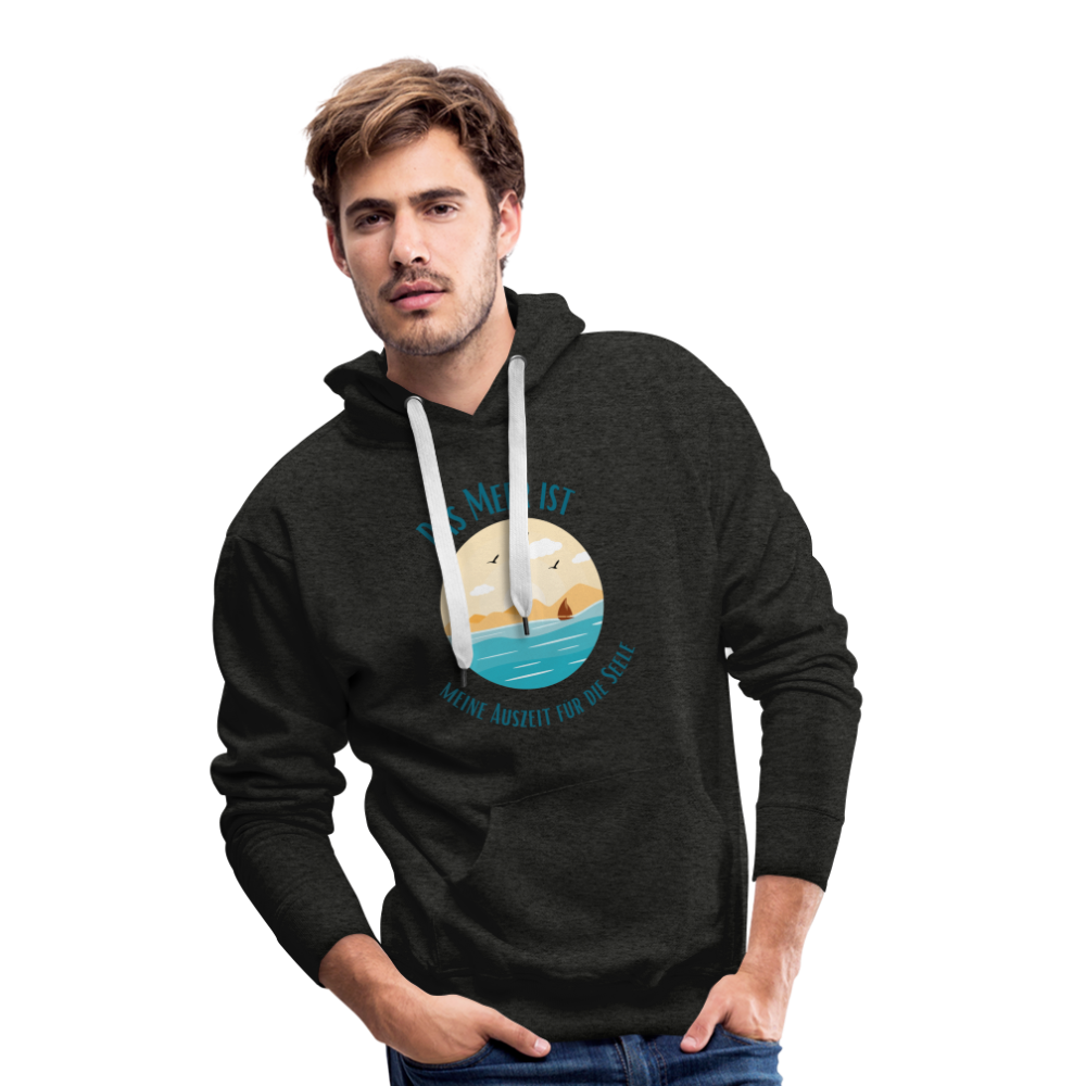 Men’s Premium Hoodie - Auszeit für die Seele - Anthrazit