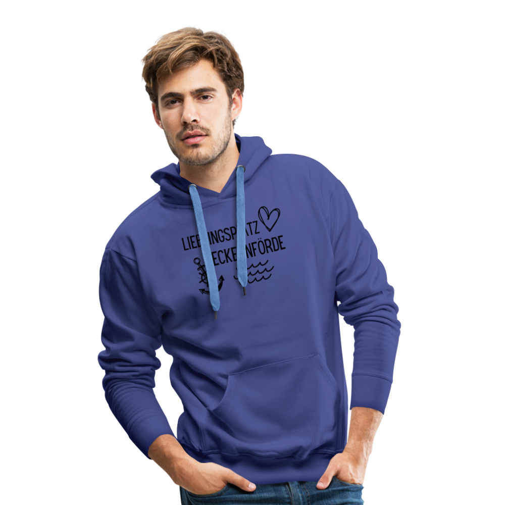 Men’s Premium Hoodie - Lieblingsplatz Eckernförde - Königsblau