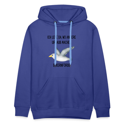 Men’s Premium Hoodie - Wo andere Urlaub machen - Königsblau