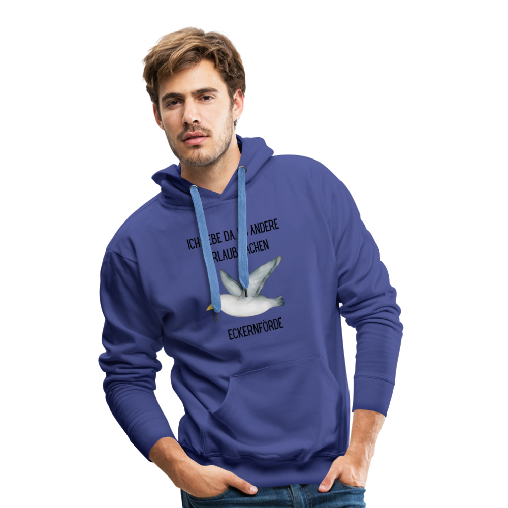 Men’s Premium Hoodie - Wo andere Urlaub machen - Königsblau