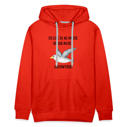 Men’s Premium Hoodie - Wo andere Urlaub machen - Rot