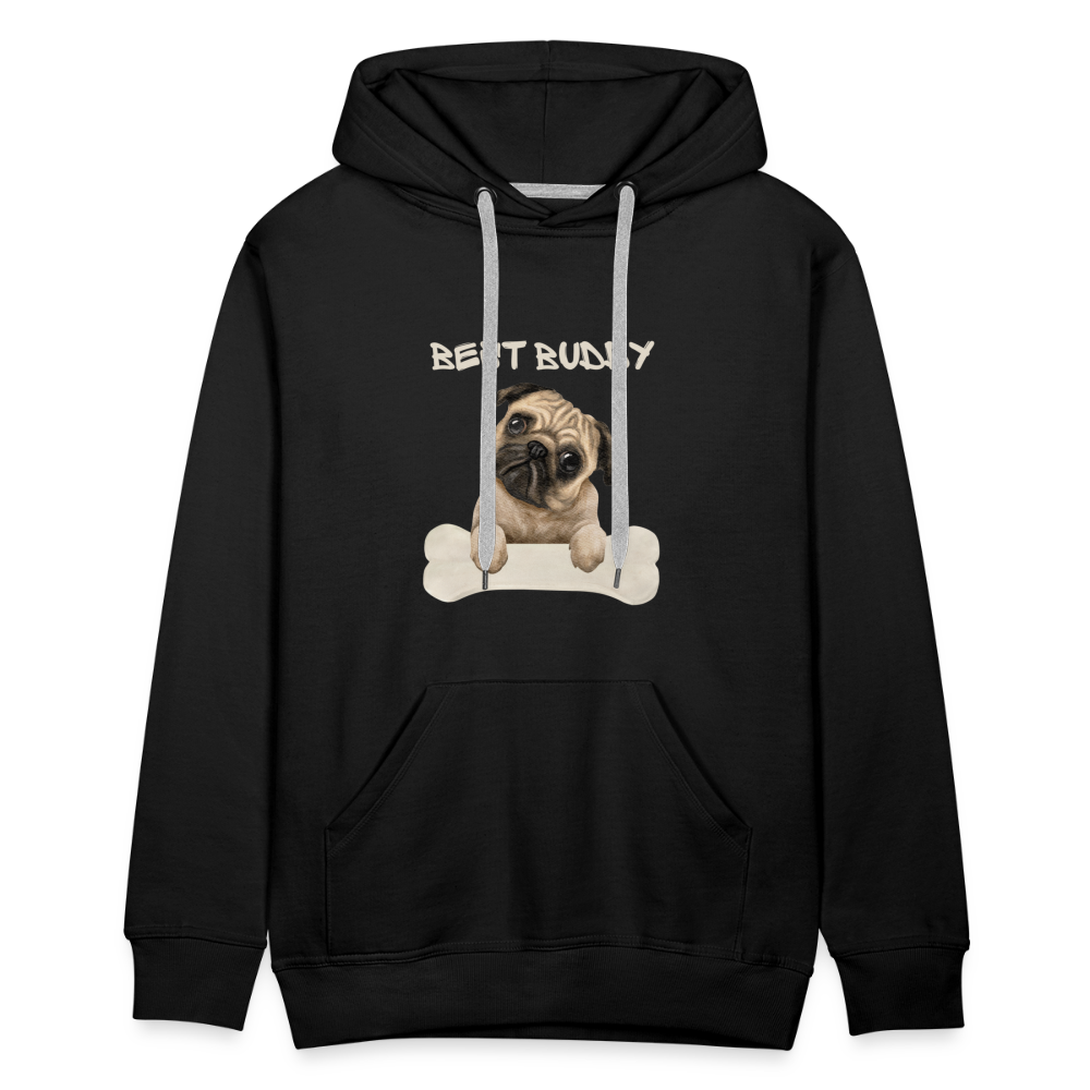 Men’s Premium Hoodie - Best Buddy - Schwarz