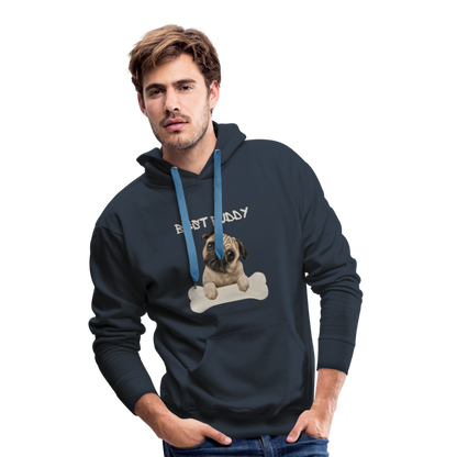 Men’s Premium Hoodie - Best Buddy - Navy