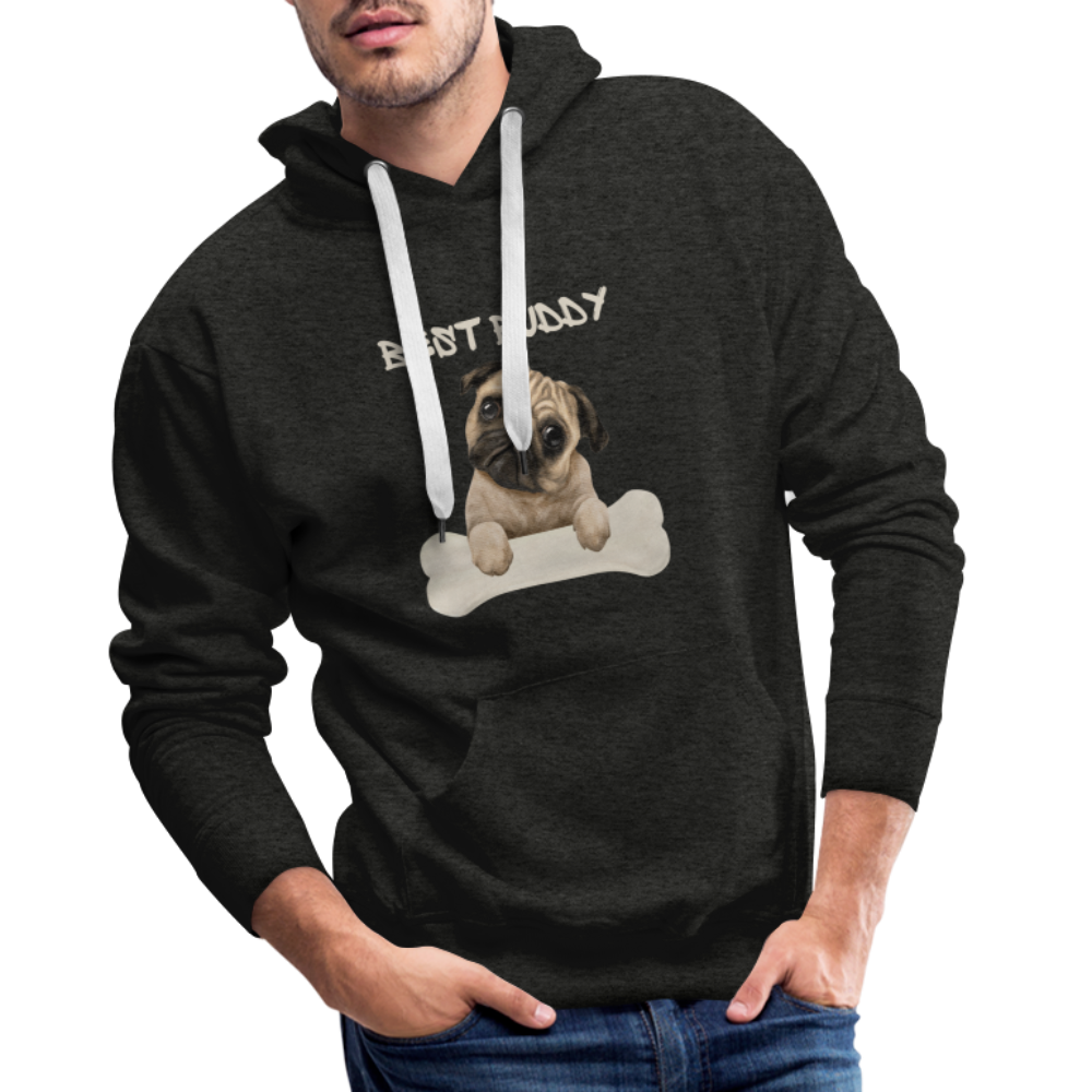 Men’s Premium Hoodie - Best Buddy - Anthrazit