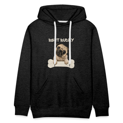 Men’s Premium Hoodie - Best Buddy - Anthrazit