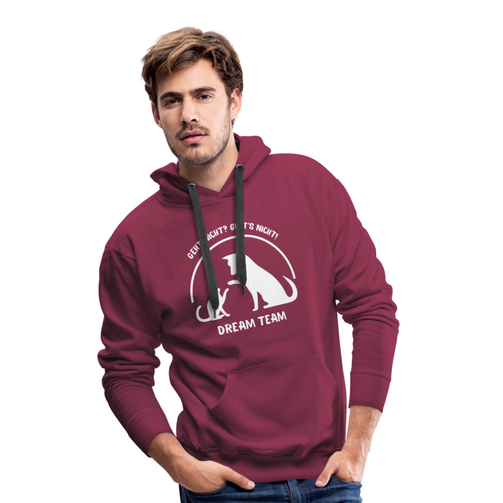 Men’s Premium Hoodie - Dream Team - Bordeaux