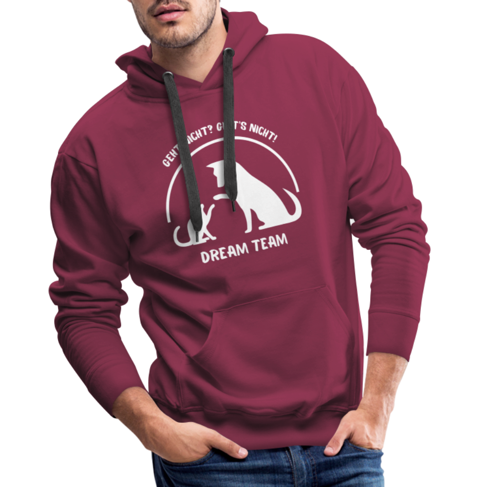 Men’s Premium Hoodie - Dream Team - Bordeaux