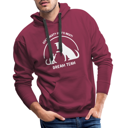 Men’s Premium Hoodie - Dream Team - Bordeaux