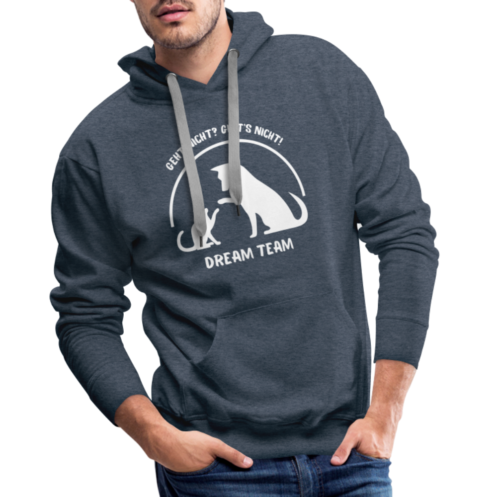 Men’s Premium Hoodie - Dream Team - Jeansblau