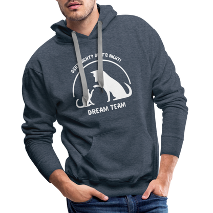 Men’s Premium Hoodie - Dream Team - Jeansblau