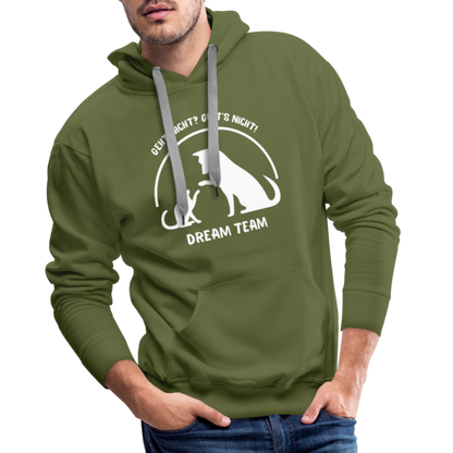 Men’s Premium Hoodie - Dream Team - Olivgrün