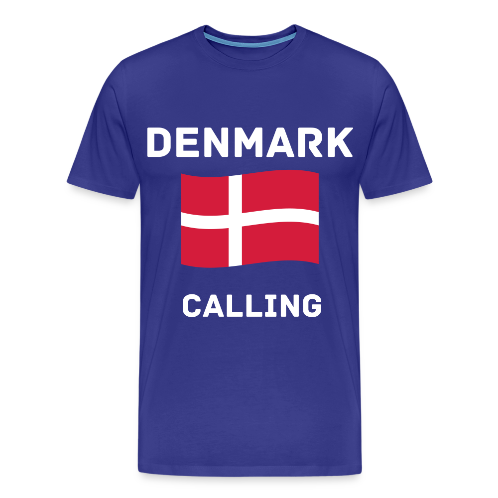 Männer Premium T-Shirt - Denmark calling - Königsblau