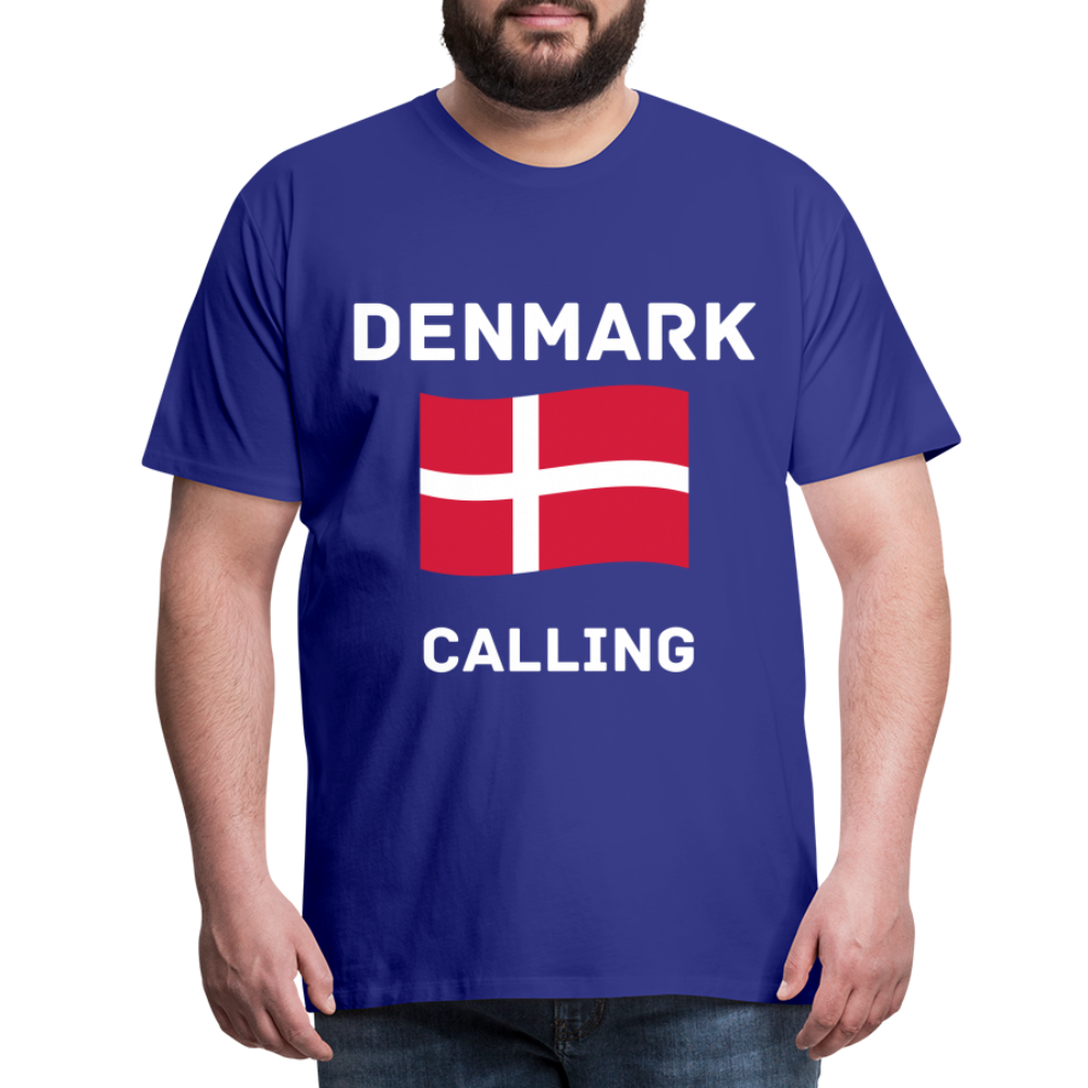 Männer Premium T-Shirt - Denmark calling - Königsblau