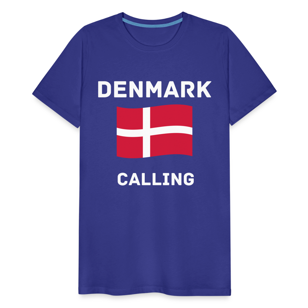 Männer Premium T-Shirt - Denmark calling - Königsblau