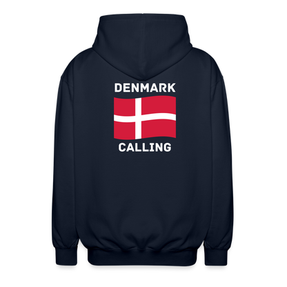 Unisex Kapuzenjacke - Denmark calling - Navy