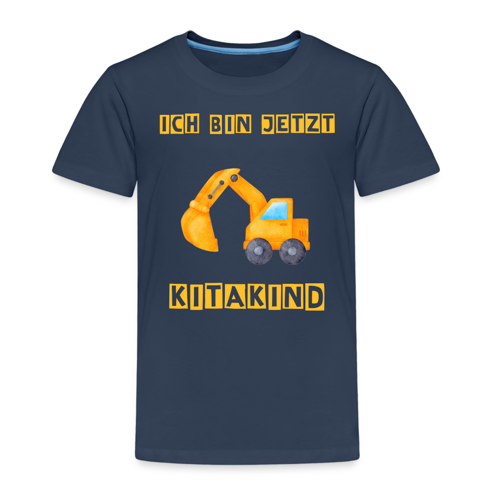 Kinder Premium T-Shirt - Kitakind Bagger - Navy