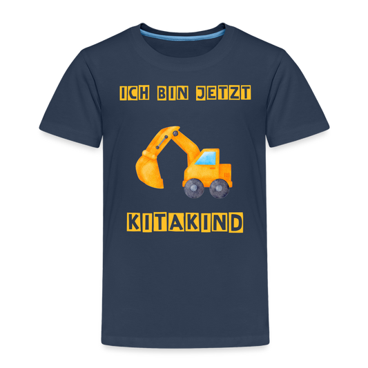 Kinder Premium T-Shirt - Kitakind Bagger - Navy