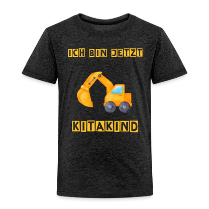 Kinder Premium T-Shirt - Kitakind Bagger - Anthrazit