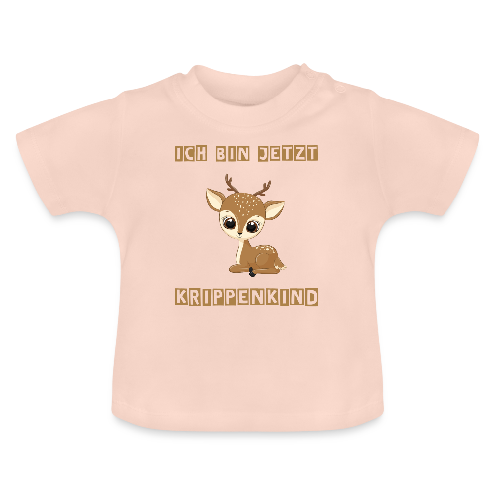 Baby T-Shirt - Krippenkind Reh - Kristallrosa