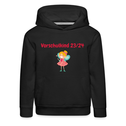 Kinder Premium Hoodie - Vorschulkind 23/24 Fee - Schwarz