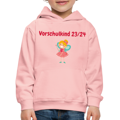 Kinder Premium Hoodie - Vorschulkind 23/24 Fee - Kristallrosa